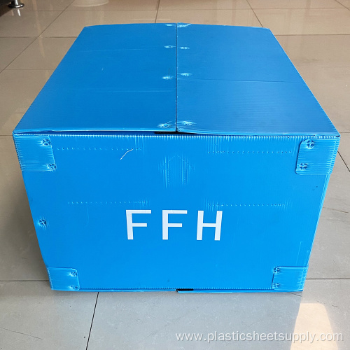 Folding PP Corrugated Plastic Boxes